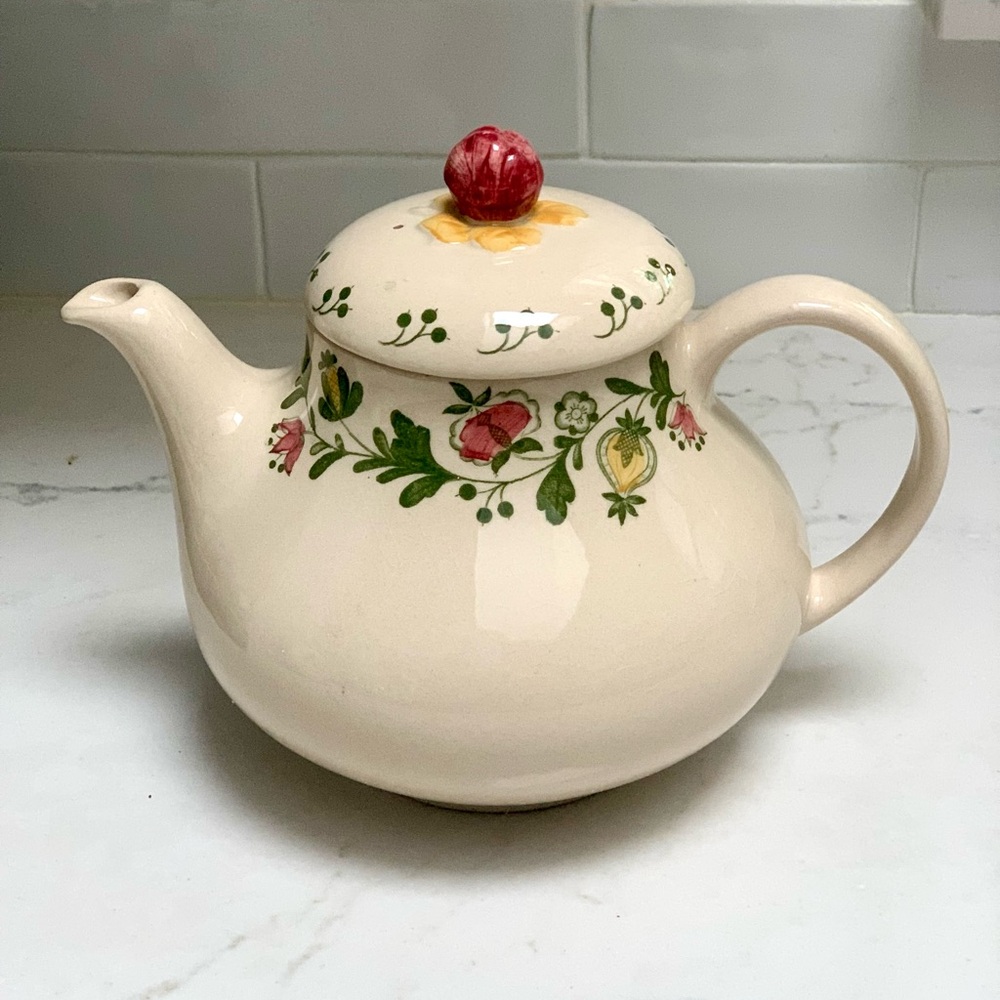 🫖Staffordshire Old Granite Johnson Brothers Gretchen Coffee/Teapot